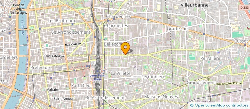 localisation de l'entreprise NA CONSULTING  LYON