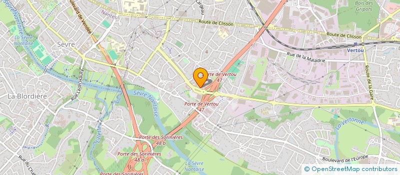 localisation de l'entreprise NA! CRECHES IMMOBILIER  VERTOU