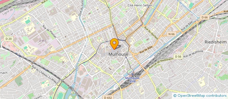 localisation de l'entreprise NA DISTRIBUTION  MULHOUSE