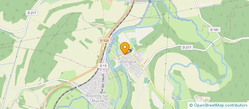 localisation de l'entreprise NA.GA.SO. à DONJEUX