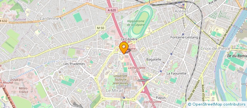 localisation de l'entreprise NA GEORGE  TOULOUSE