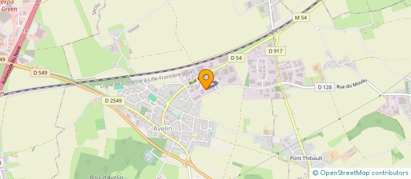 localisation de l'entreprise NA INVEST IMMO  AVELIN