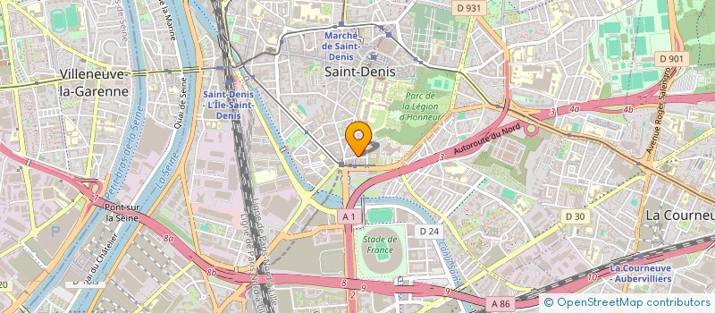 localisation de l'entreprise NA'IS'LA BEAUTY'S à SAINT-DENIS