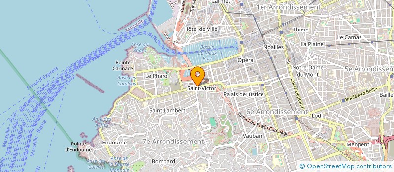 localisation de l'entreprise NA-MA à MARSEILLE