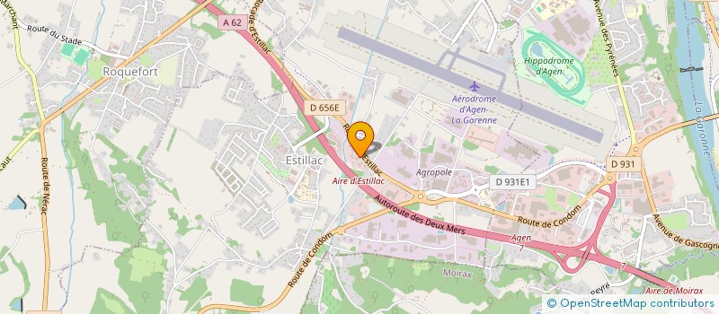 localisation de l'entreprise NA MA BEAUTE  ESTILLAC