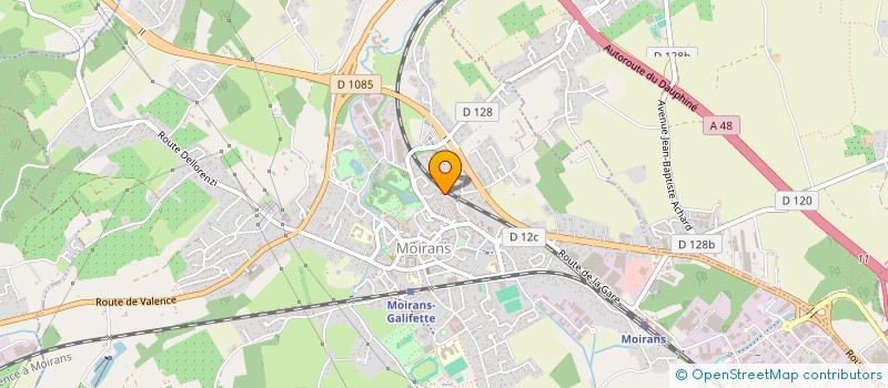 localisation de l'entreprise NA NA INVEST  MOIRANS