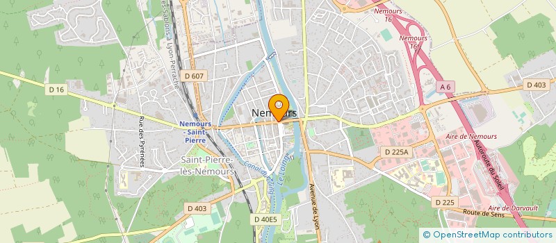 localisation de l'entreprise NA OTTICA à NEMOURS