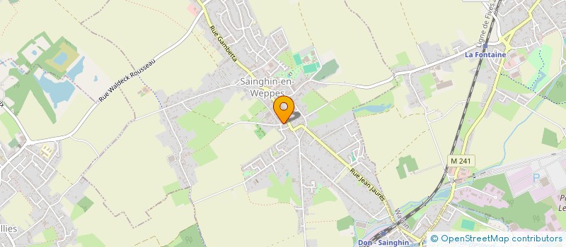 localisation de l'entreprise NA POP  EVIN-MALMAISON