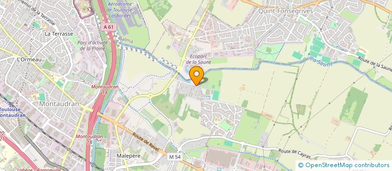 localisation de l'entreprise NA PROXI SERVICES 31  TOULOUSE