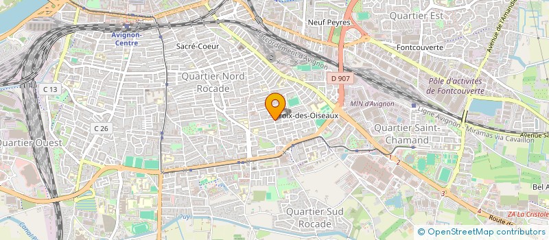 localisation de l'entreprise NA-SA IMMO  AVIGNON