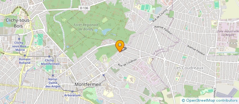 localisation de l'entreprise NA'SICILIANA à MONTFERMEIL