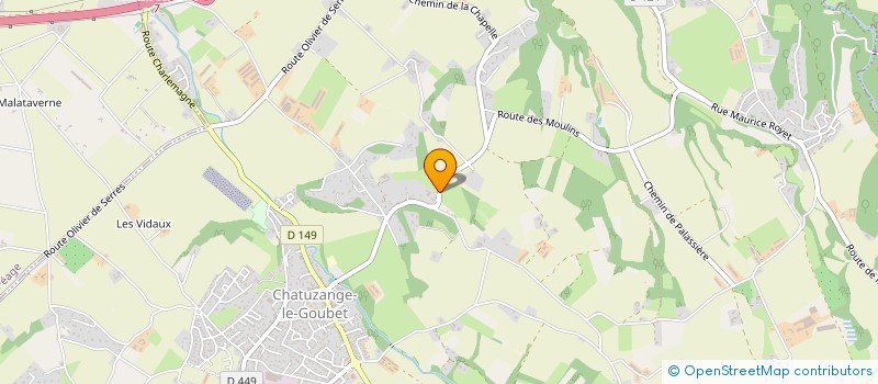 localisation de l'entreprise NA STRUCTURE  CHATUZANGE-LE-GOUBET