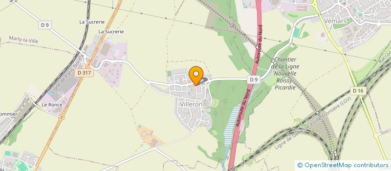 localisation de l'entreprise NA TAXI  VILLERON