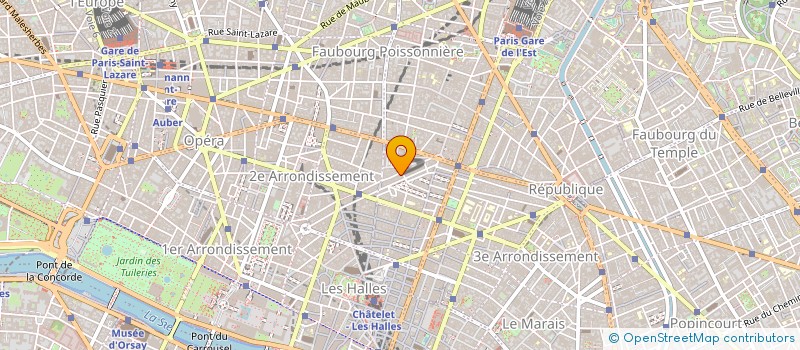 localisation de l'entreprise NA-TRADE à PARIS