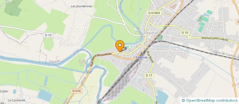 localisation de l'entreprise NA TV à COUTRAS