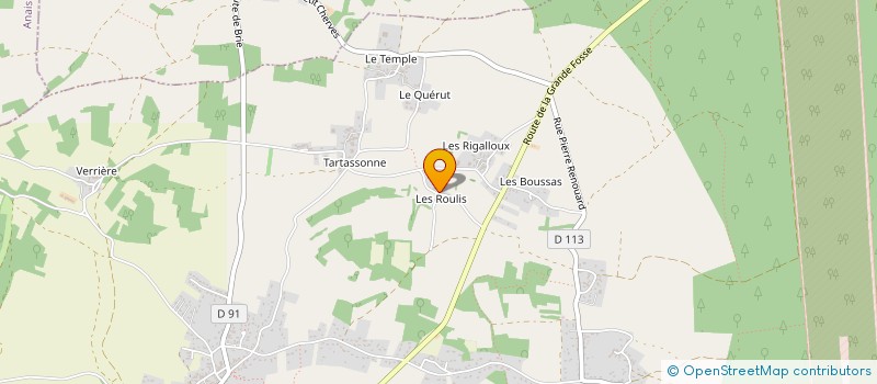 localisation de l'entreprise NA ZEMSAME à BRIE