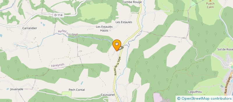 localisation de l'entreprise NA2J  GINALS