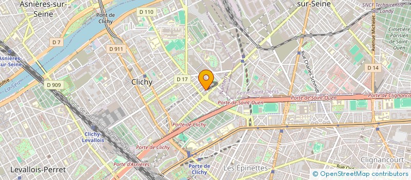 localisation de l'entreprise NAADALAYA à CLICHY