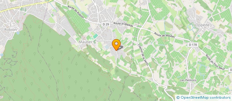 localisation de l'entreprise NAADHO LE CIEL DE PROVENCE  MAUBEC