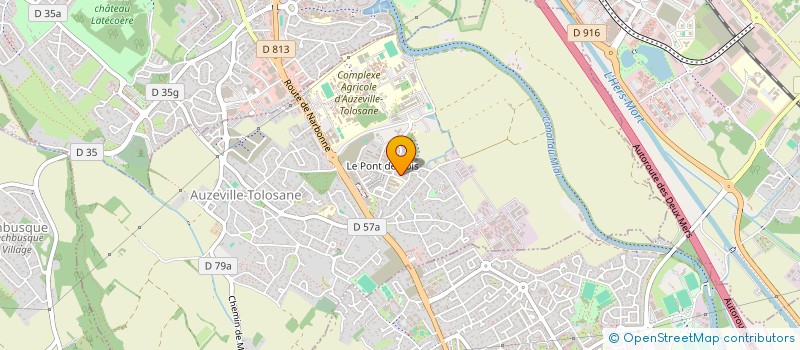 localisation de l'entreprise NAAFIL  AUZEVILLE TOLOSANE