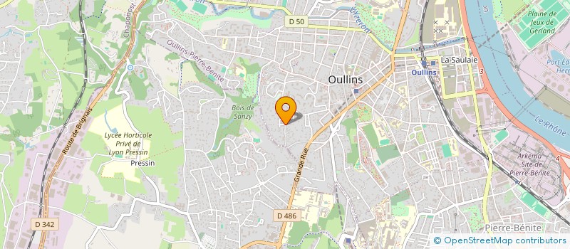 localisation de l'entreprise NAAHC  OULLINS-PIERRE-BENITE