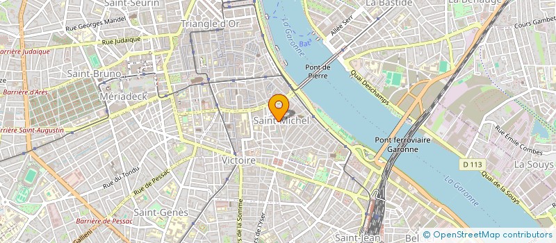 localisation de l'entreprise NAAIS à BORDEAUX