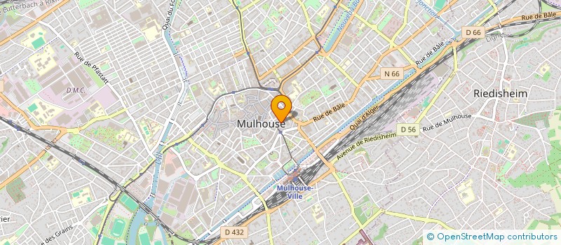 localisation de l'entreprise NAAJ  MULHOUSE