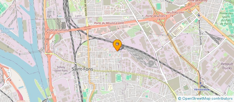 localisation de l'entreprise NAAK  SAINT-FONS