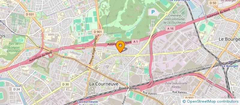 localisation de l'entreprise NAAM MODULE SERVICES à LA COURNEUVE