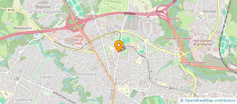 localisation de l'entreprise NAAN DELICE à NANTES