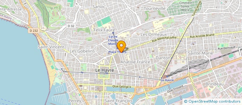 localisation de l'entreprise NAAN HOUSE  LE HAVRE