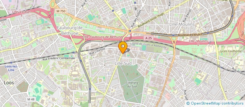 localisation de l'entreprise NAAN STREET à LILLE