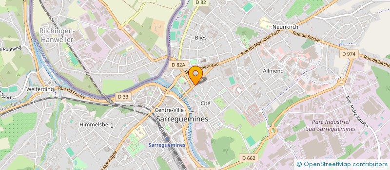 localisation de l'entreprise NAAN STREET  SARREGUEMINES