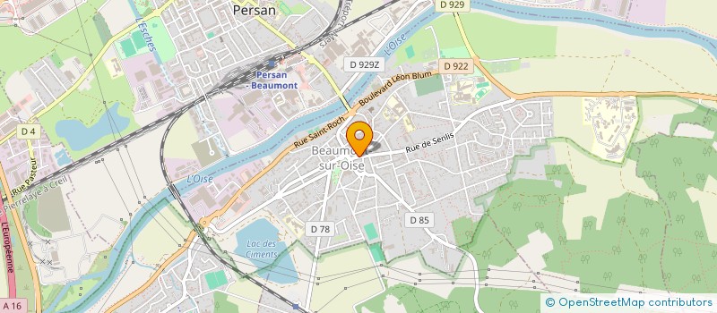 localisation de l'entreprise NAANWAY  BEAUMONT-SUR-OISE