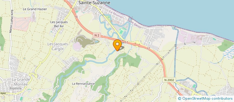 localisation de l'entreprise NAARADA à SAINTE-SUZANNE