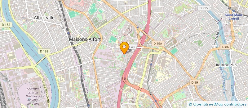localisation de l'entreprise NAASSE VENISHMA à MAISONS-ALFORT
