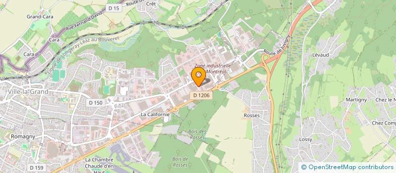 localisation de l'entreprise NAB 5 à VILLE-LA-GRAND