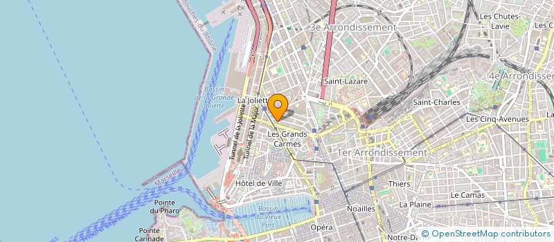 localisation de l'entreprise NAB EXPORT  MARSEILLE