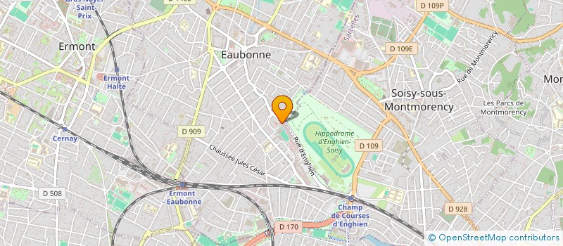 localisation de l'entreprise NAB IMMO à EAUBONNE