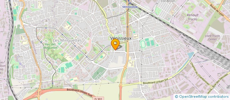 localisation de l'entreprise NABA SARL  VENISSIEUX