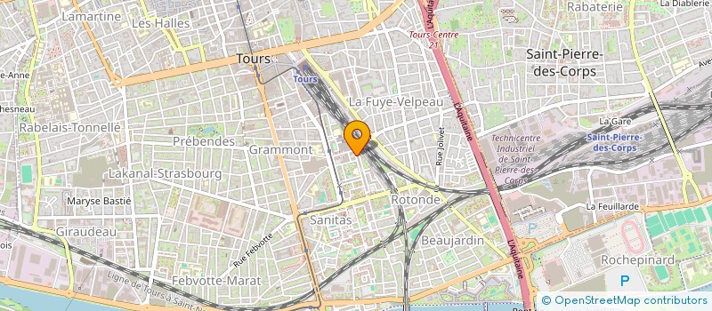 localisation de l'entreprise NABAB SAAD  TOURS