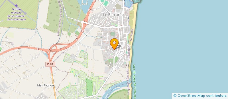 localisation de l'entreprise NABAFOOD  LE BARCARES