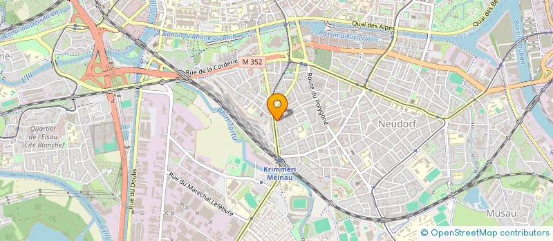 localisation de l'entreprise NABARROT JACQUELINE à STRASBOURG