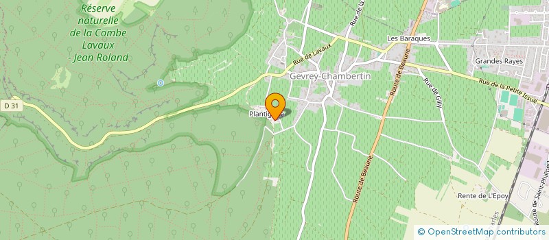 localisation de l'entreprise NABART  GEVREY-CHAMBERTIN