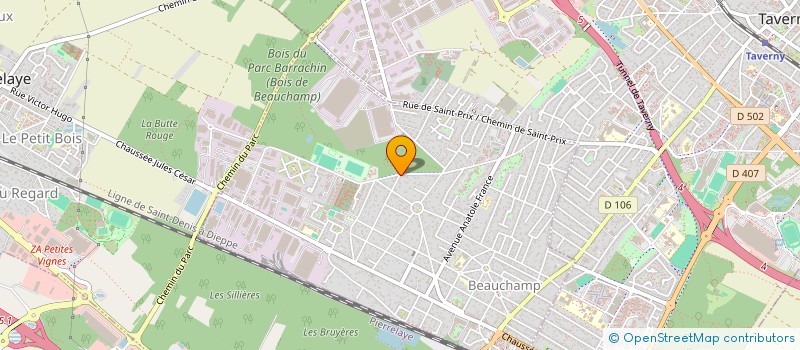 localisation de l'entreprise NABATEA BUILD  BEAUCHAMP