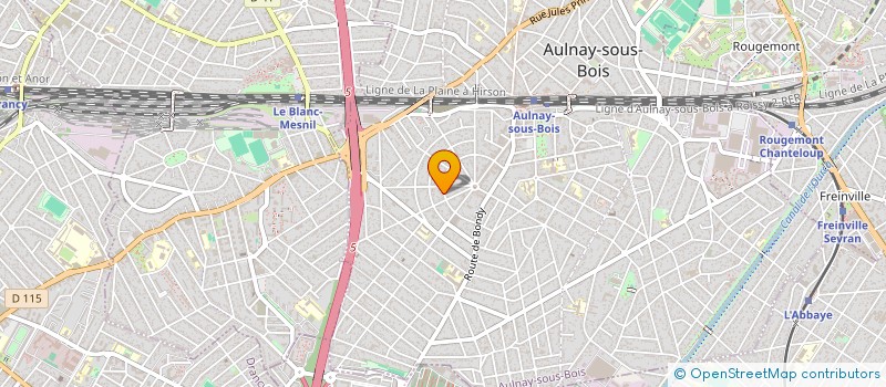 localisation de l'entreprise NABAUR à AULNAY-SOUS-BOIS