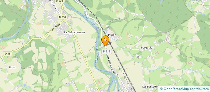 localisation de l'entreprise NABERAS  MONTAUT