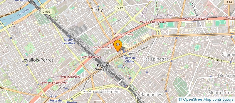 localisation de l'entreprise NABET PRESTA à PARIS