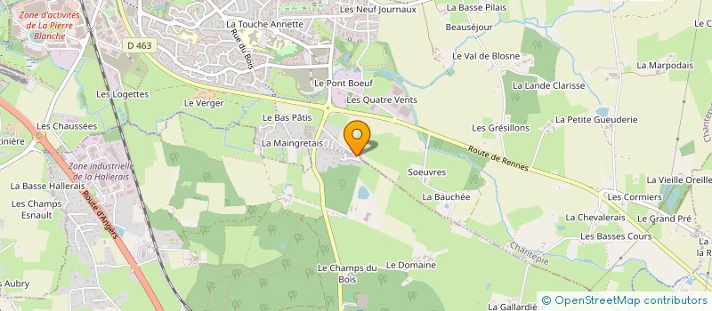 localisation de l'entreprise NABGEST  VERN-SUR-SEICHE