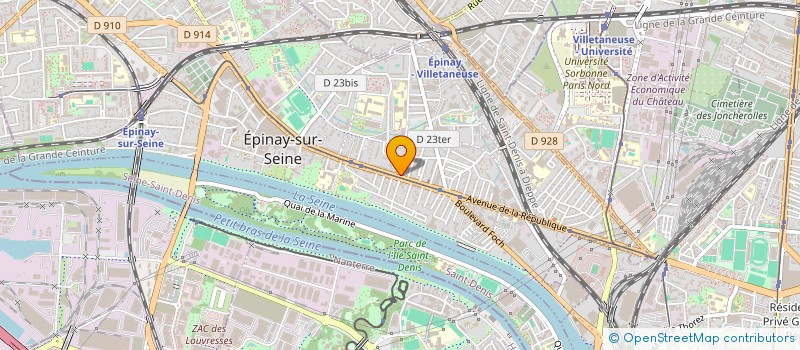 localisation de l'entreprise NABIH TRANSPORT à EPINAY-SUR-SEINE